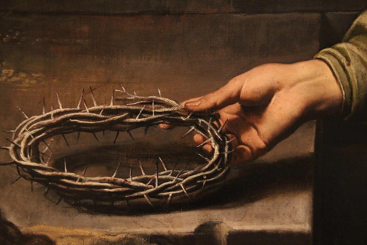 Compianto sul Cristo morto - S.Antonio abate in Montalto, Pinacoteca Nazionale, Bologna, dettaglio